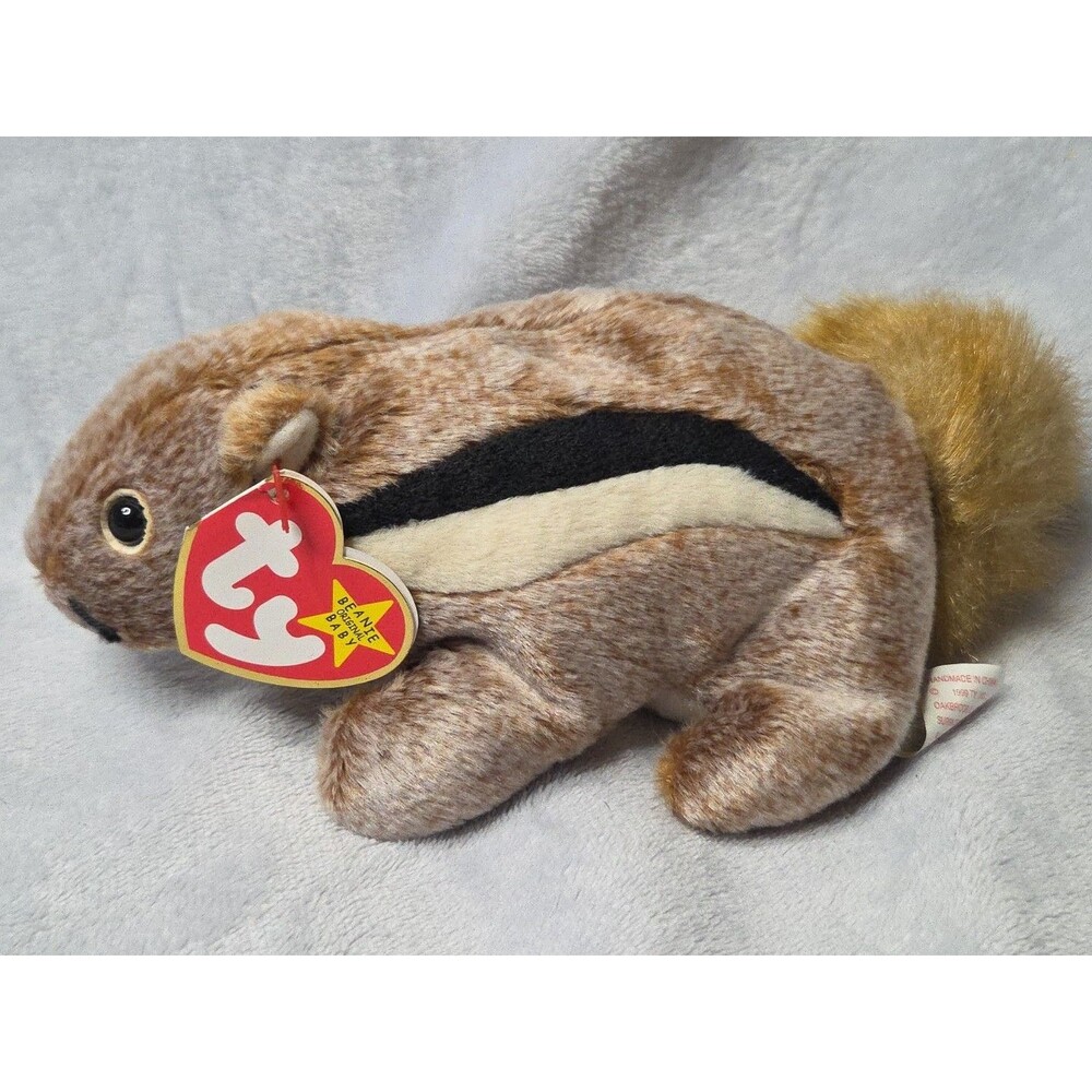 Ty Beanie Baby – CHIPPER the Chipmunk With Tags (MWMTs)